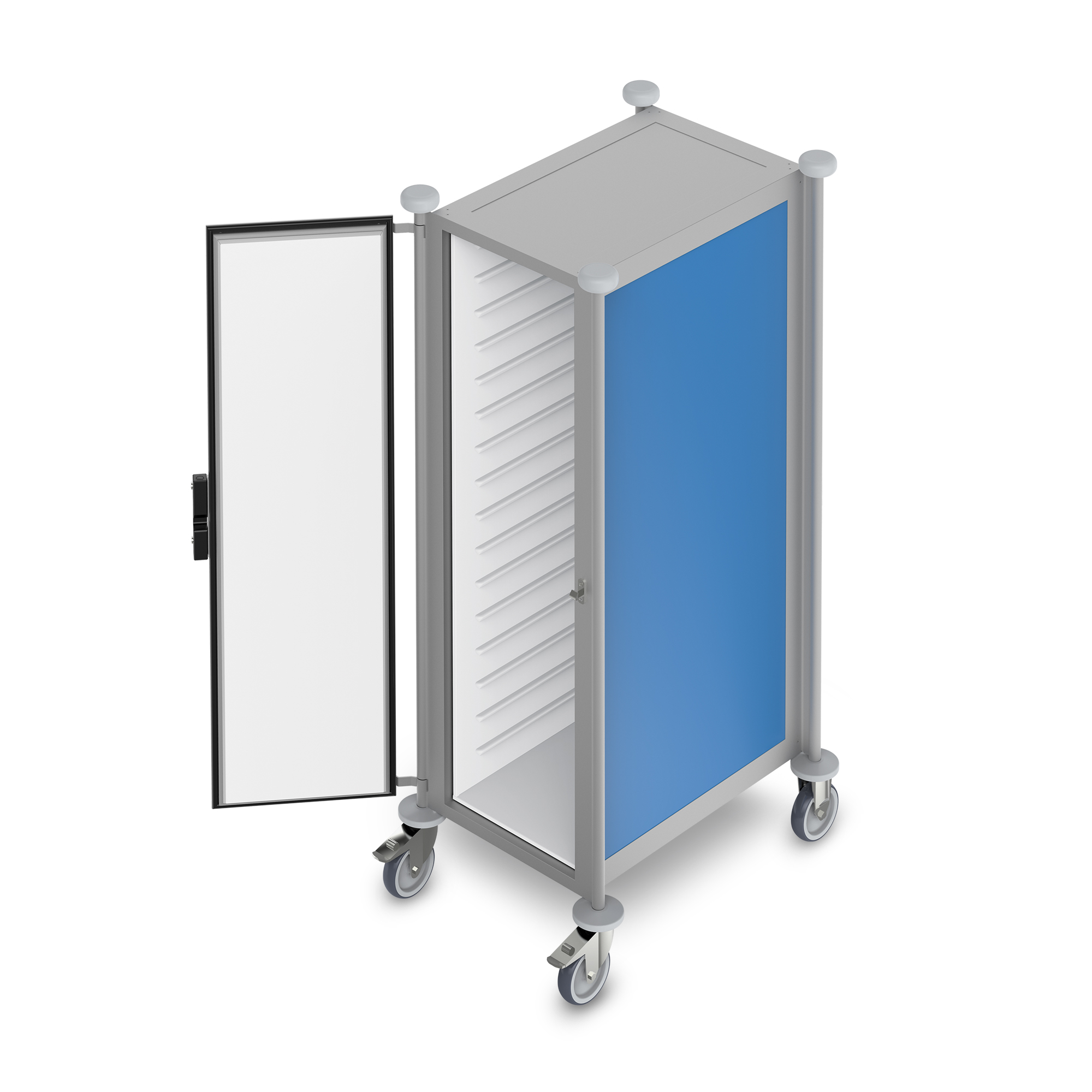 ISOBOX® Mobil Basic, Mit geschlossener Rückwand (neutral) | Hupfer
