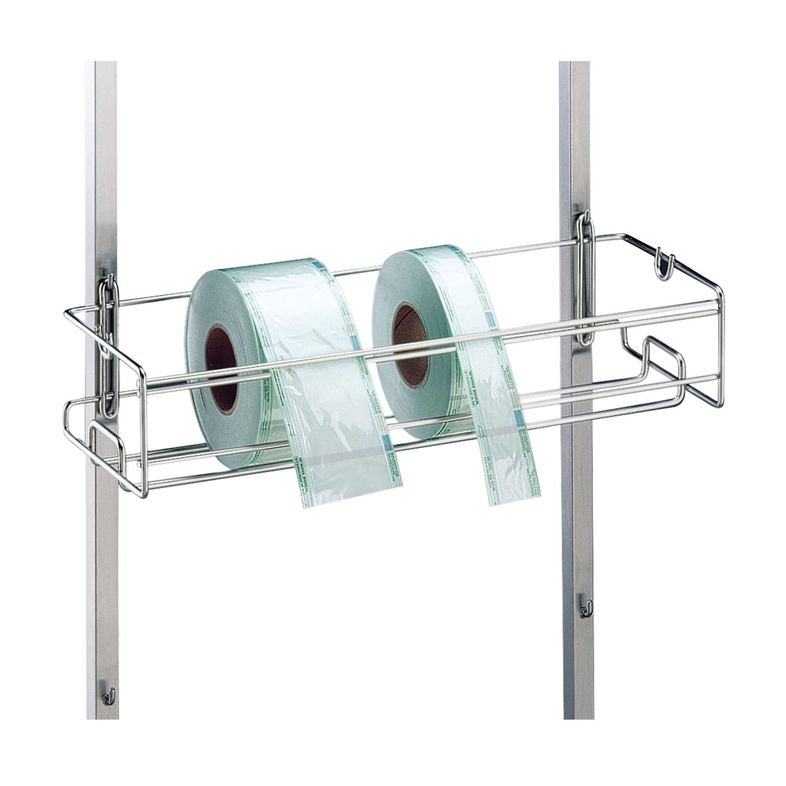 Soporte de alambre para rollos de film, Para rollos de film de diferentes anchos Hupfer Soporte de alambre para rollos de film, Para rollos de film de diferentes anchos Hupfer