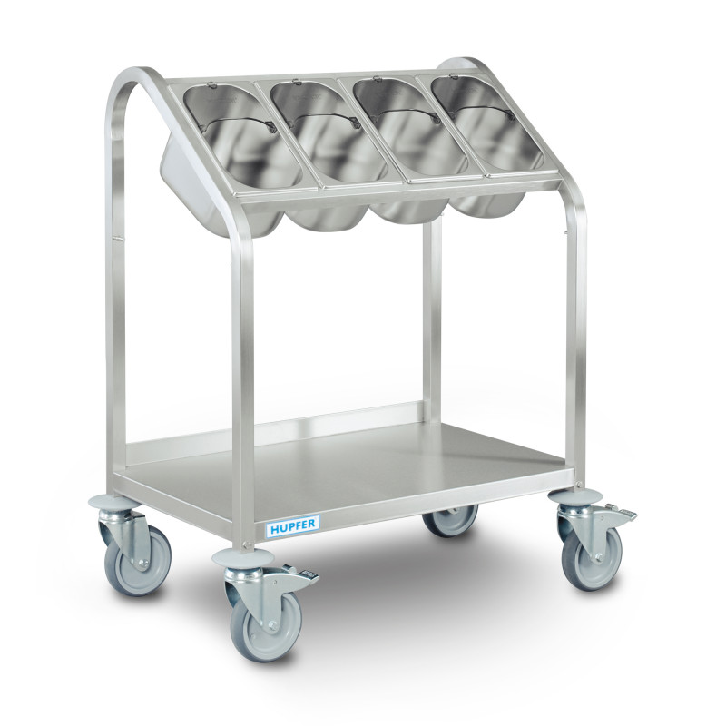 Gastronomie universal Transportwagen Uni Stack Trolley, Stahl, 35