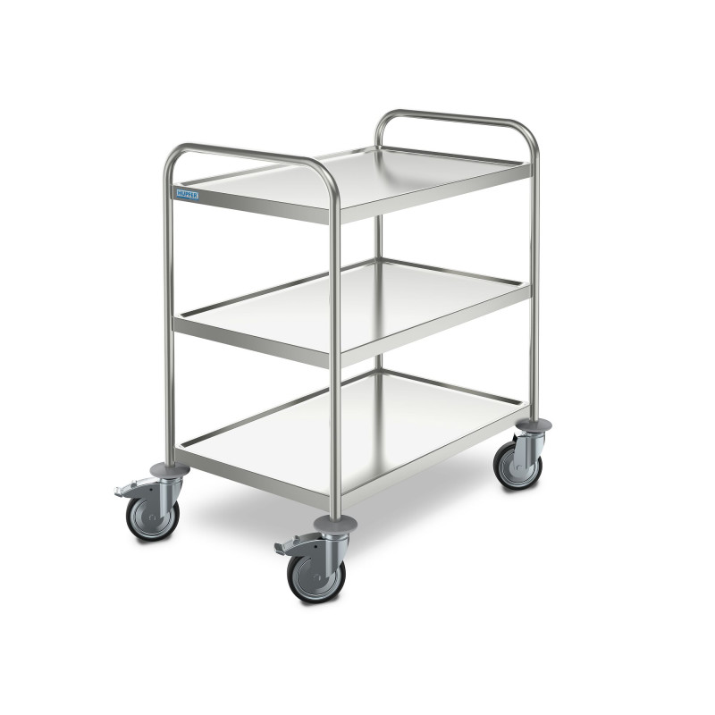 Medical general purpose trolley 3 shelves800×500 mm
