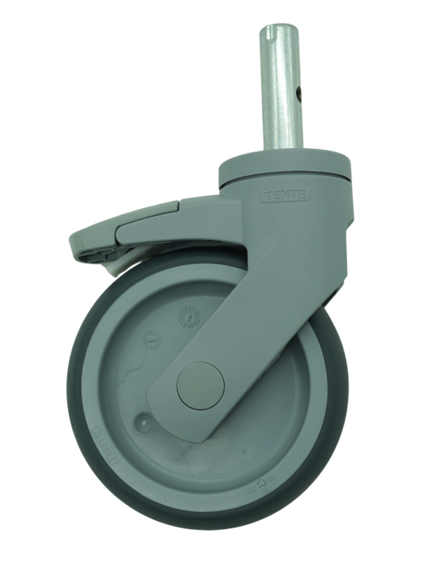 Swivel castor with lock ⌀125 mm